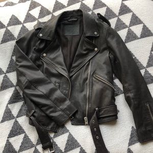 All-Saints Leather biker Jacket